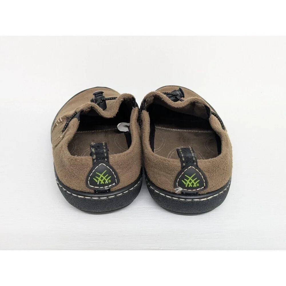 Terrasoles Shoes Mens Size 11 Brown Clog Bungee Toggle Comfort - Picture 5 of 8
